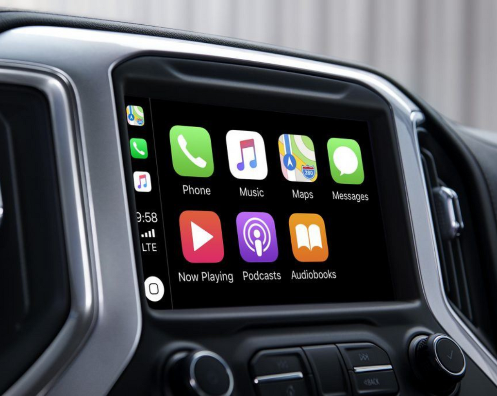 Chevrolet Silverado y GMC Sierra 2019-2022 (de IOR a IOU) con navegación GPS, CarPlay inalámbrico y actualización automática