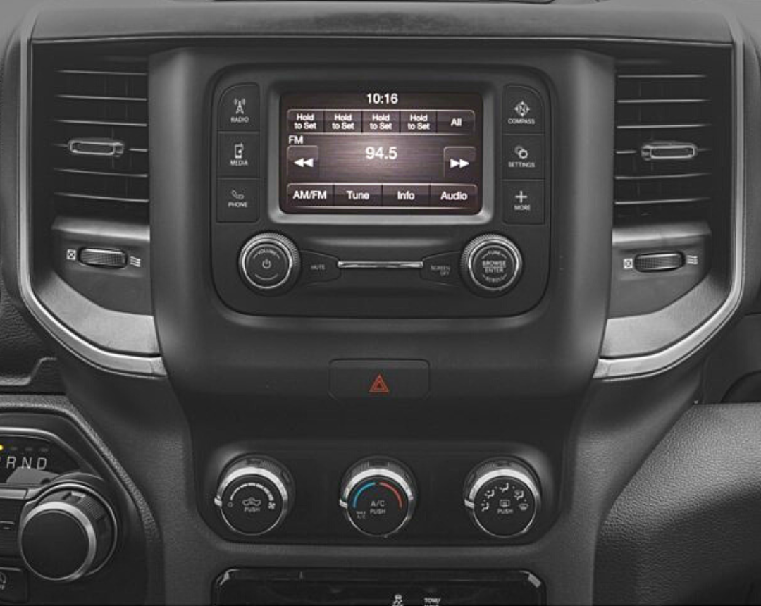2019-2023 Ram Truck UAA SiriusXM Radio Uconnect 3 with 5-Inch Display