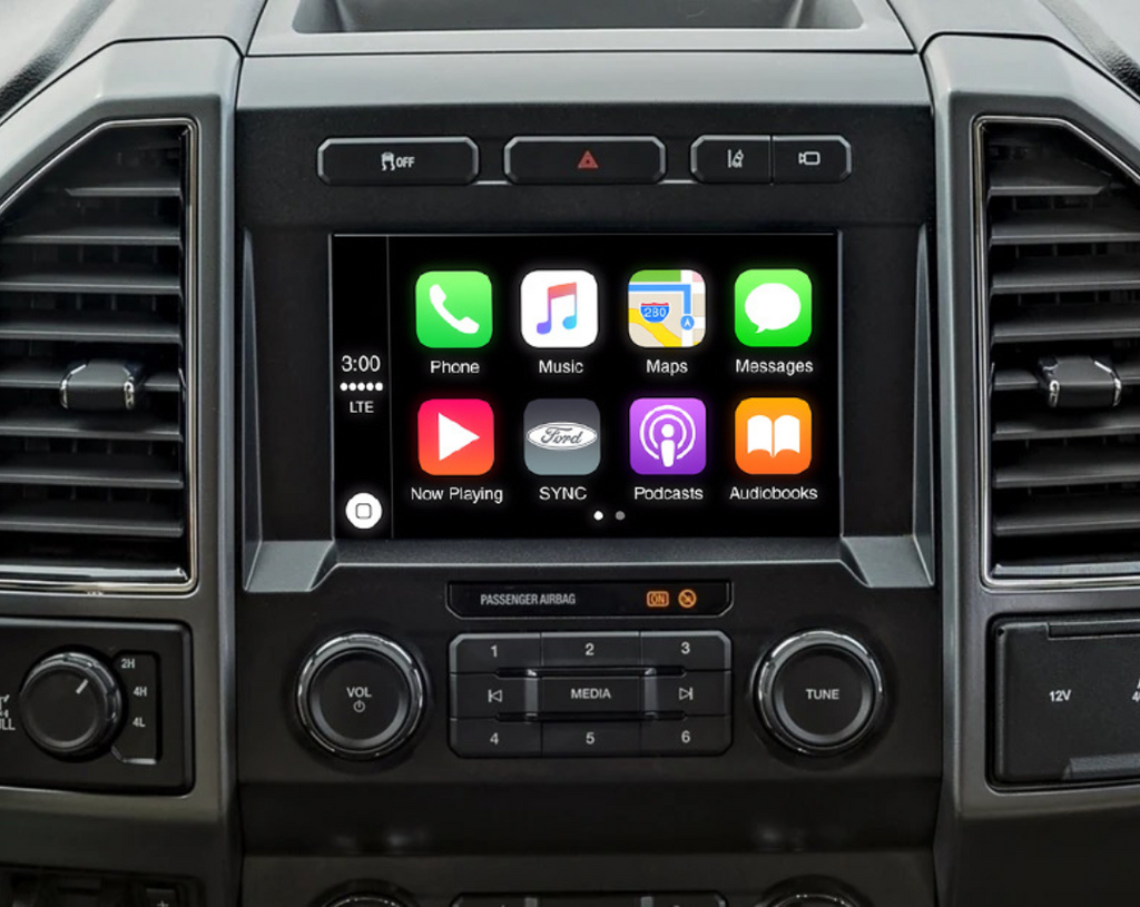 2019 Ford F-250 F-350 4" to 8" Sync 3 with Apple CarPlay and Android Auto Upgrade