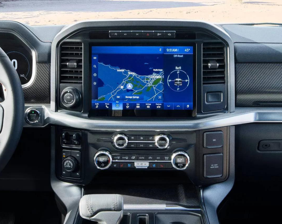 2021-2025 Ford F-150 8" to 12" SYNC 4 Touchscreen Upgrade