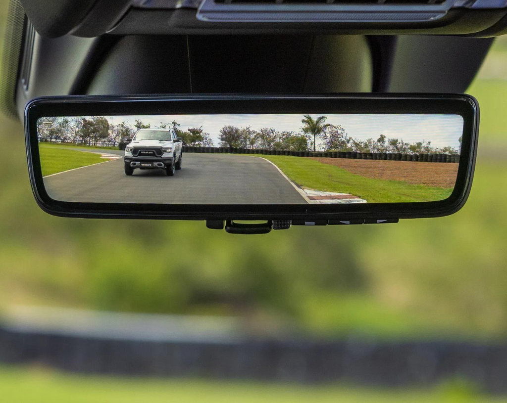 2021-2023 Ram 1500 & Heavy Duty Truck Factory OEM Digital Rear View Mirror Upgrade