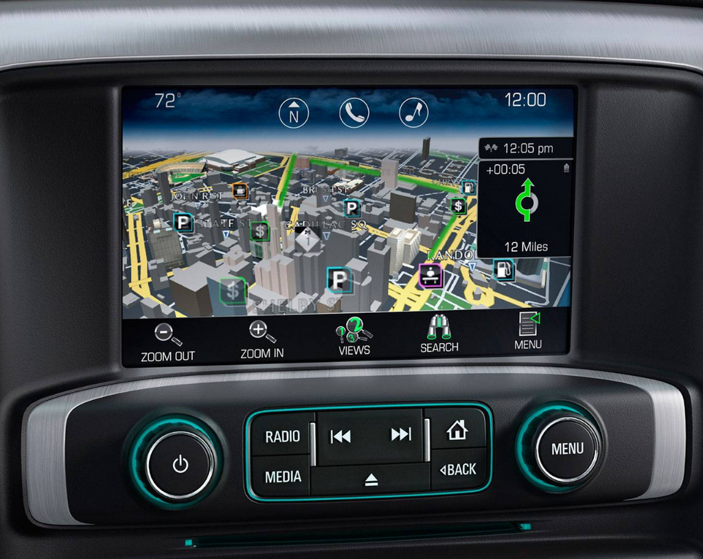 2014-2018 Chevrolet Silverado 1500 2500 3500 4" to 8" Touchscreen Radio Upgrade