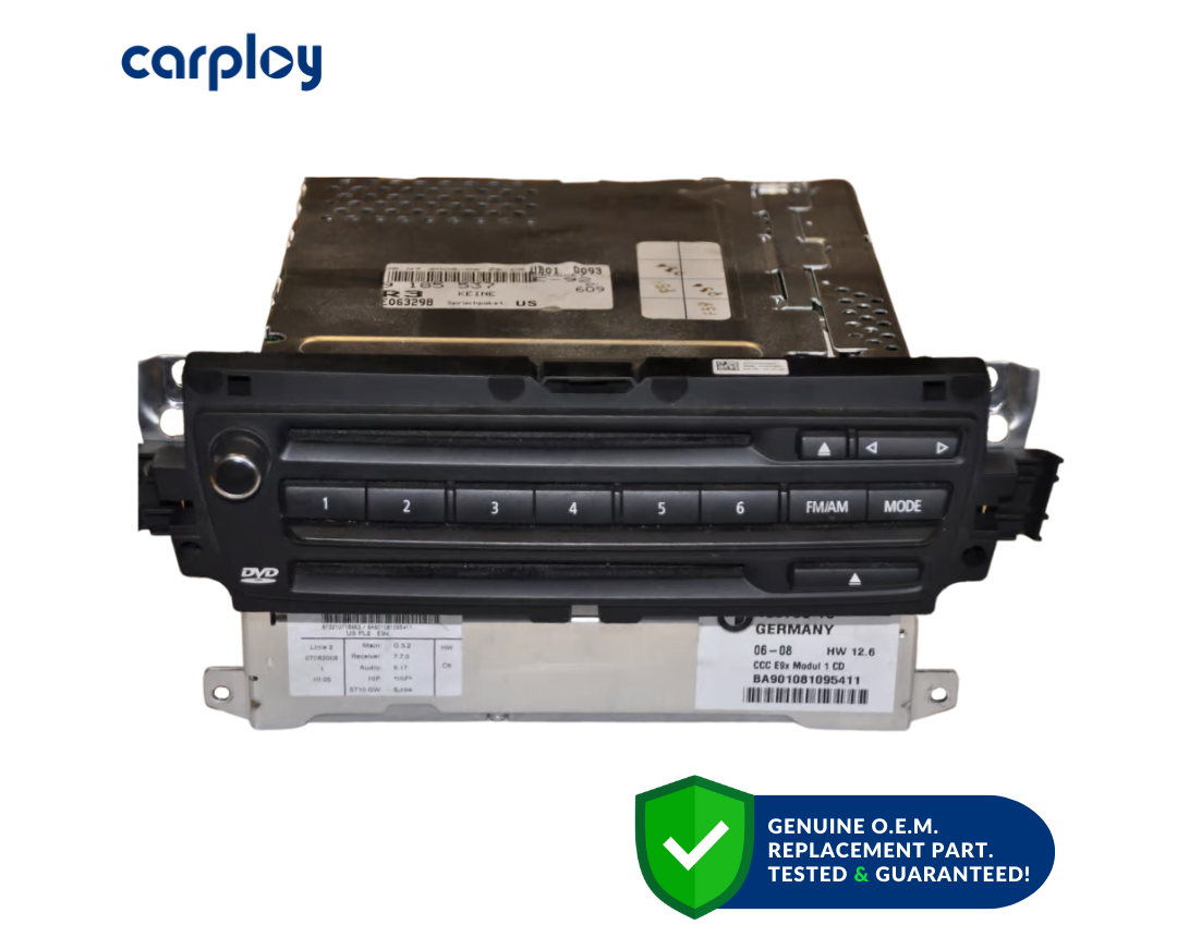 BMS1075 2007-2009 BMW 3 Series M3 Navigation Computer Radio CD DVD Player 10878810