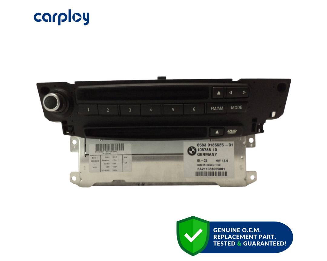 BMS1082 2008-2009 BMW 5 Series 6 Series OEM Navigation DVD ROM Radio CD Player LOGIC 7