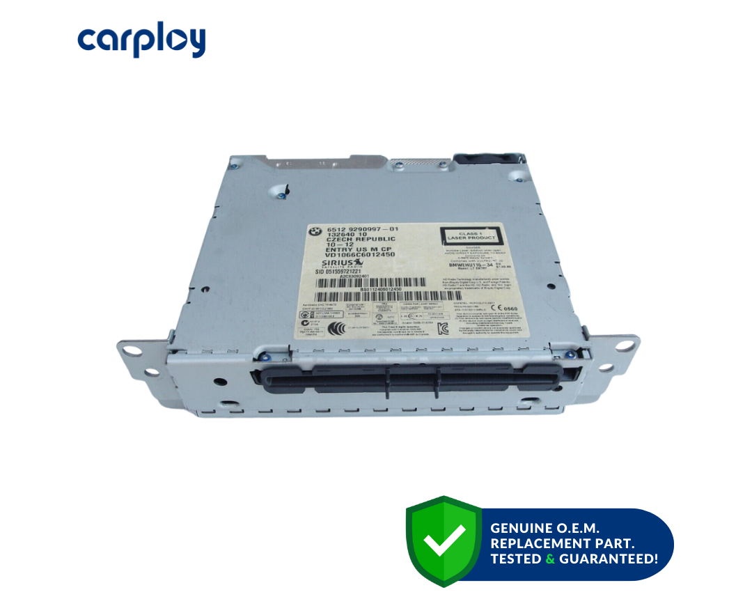 BMS1126 2012-2015 BMW 3 Series F30 OEM Single CD AM FM Bluetooth Radio Media Receiver 65129299274