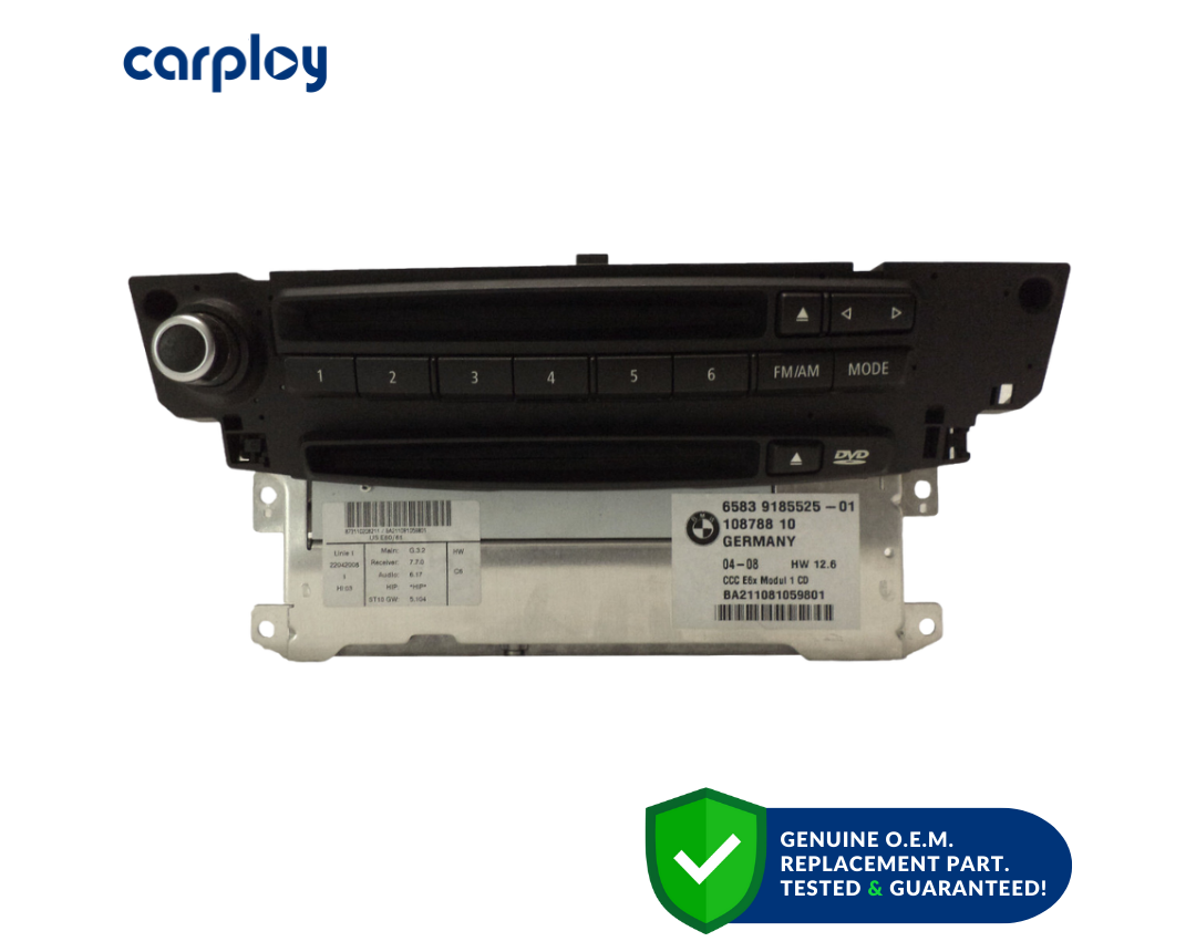 BMS1084 2008-2009 BMW 5 Series OEM Navigation DVD ROM Radio CD Player NON-LOGIC 7