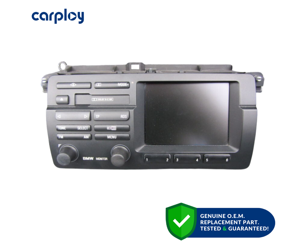 2000-2003 BMW X5 3 Series OEM Touch Screen Navigation Cassette Radio Player