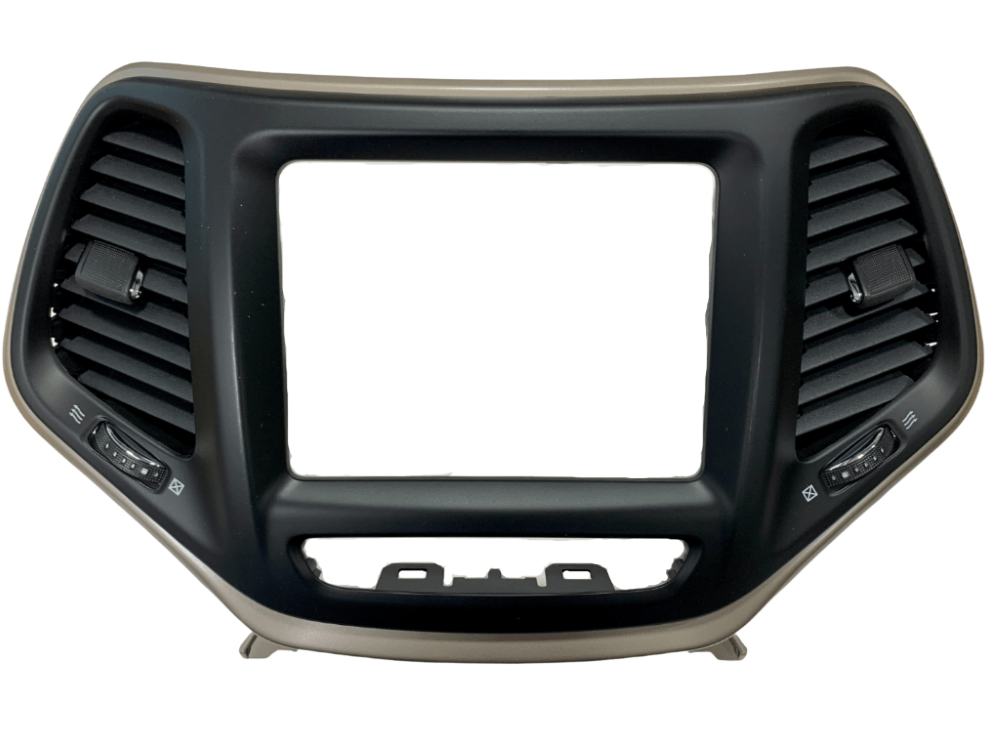 Radio Uconnect de 8.4" para Jeep Cherokee 2014+ con bisel