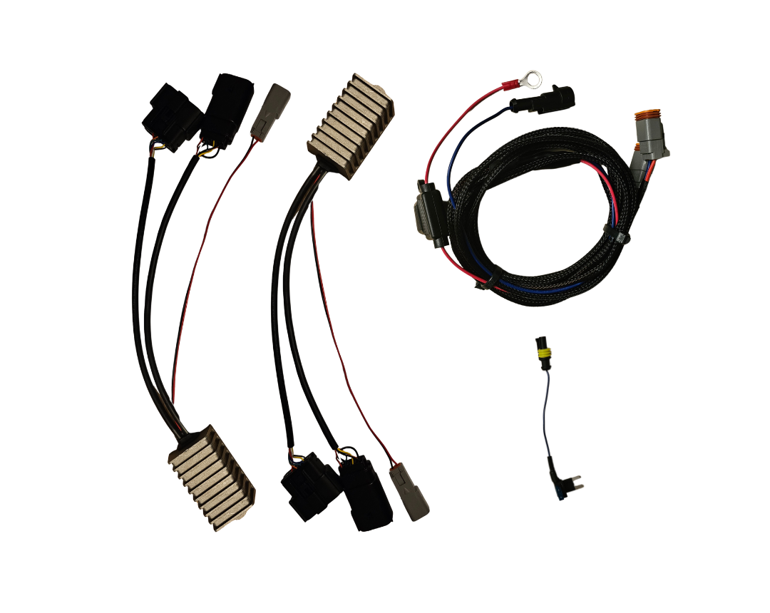 Arnés de conversión de faros halógenos a LED para camionetas Ram 2019-2023