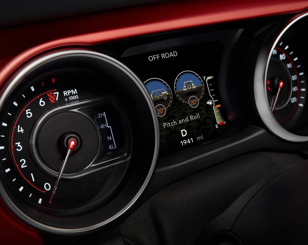 2018-2023 Jeep Wrangler JL Speedometer EVIC Instrument Panel Cluster