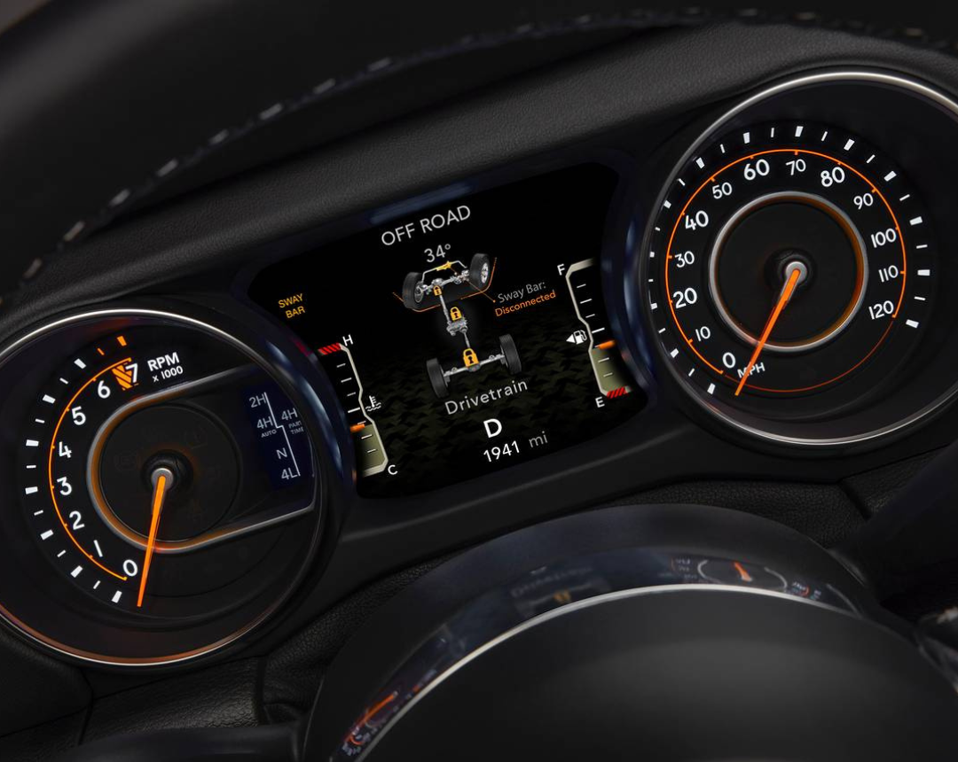 2018-2023 Jeep Wrangler JL Speedometer EVIC Instrument Panel Cluster