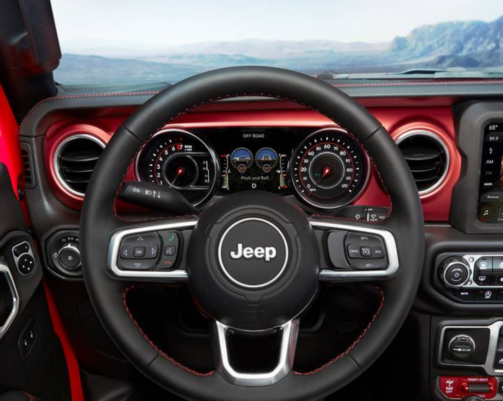 Jeep Wrangler JL 2018-2023 Velocímetro EVIC Panel de instrumentos Grupo