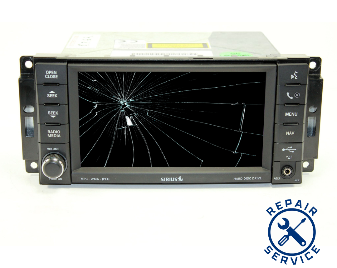 FCA Uconnect 730N RHR Or RER MyGIG GPS Navigation Radio - Repair Service