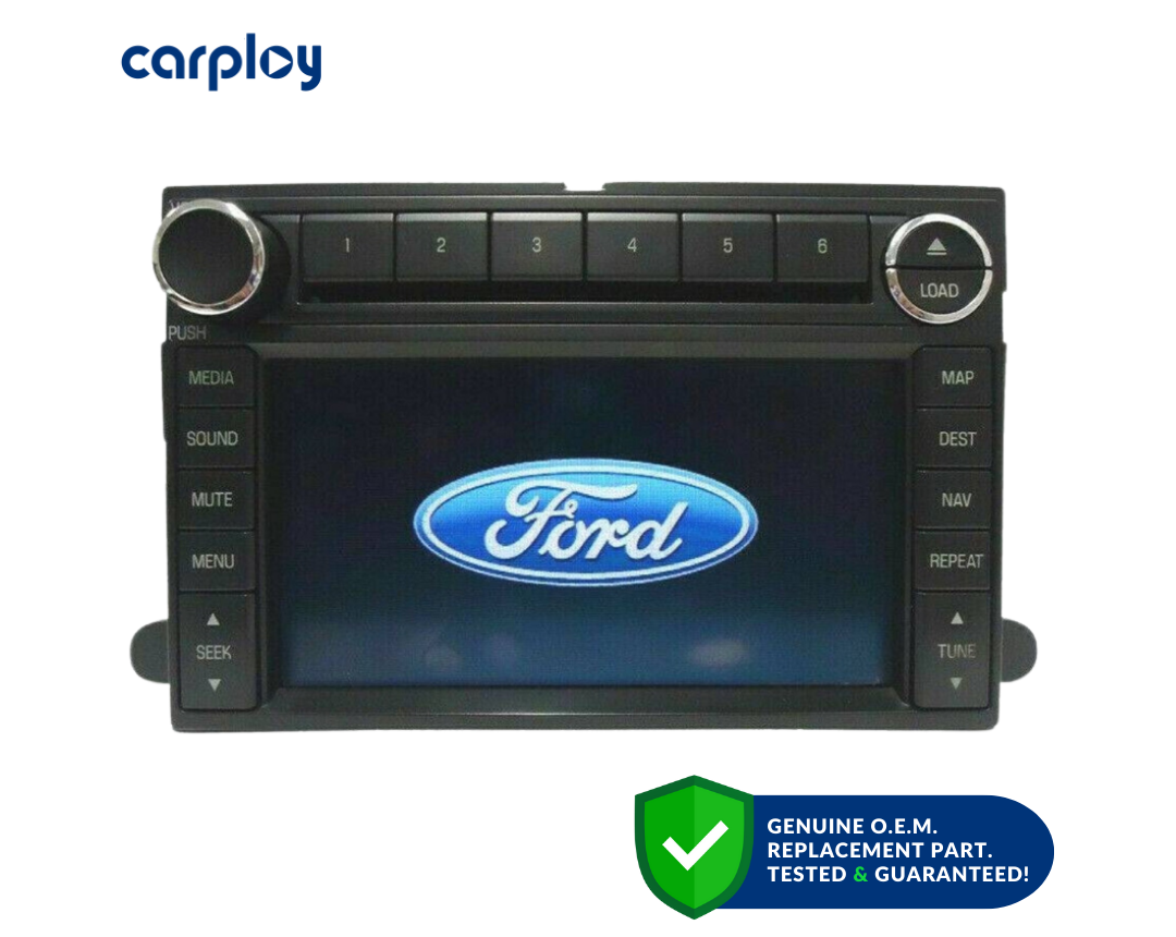 FDS1081 Ford 6CD GPS Navigation Radio By Pioneer – Chrome Accent Knobs