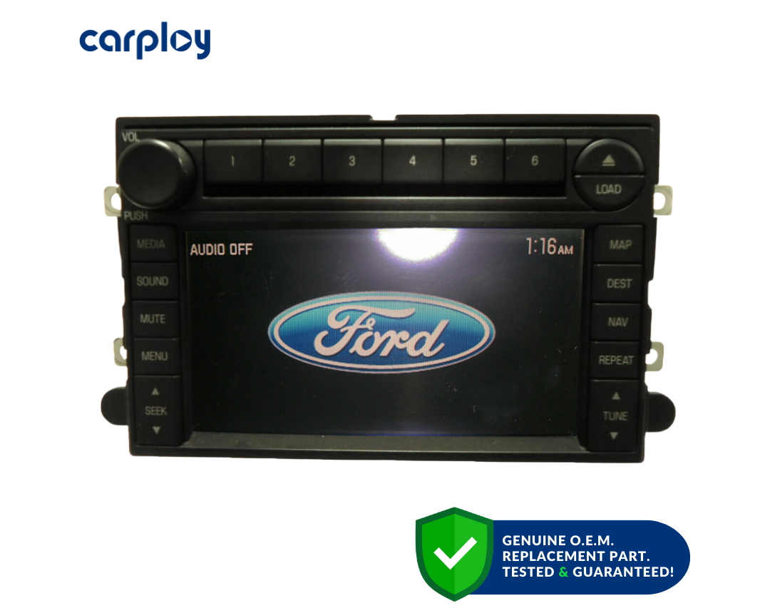 FDS1061 Ford 6CD GPS Navigation Radio By Pioneer – Black Accent Knobs