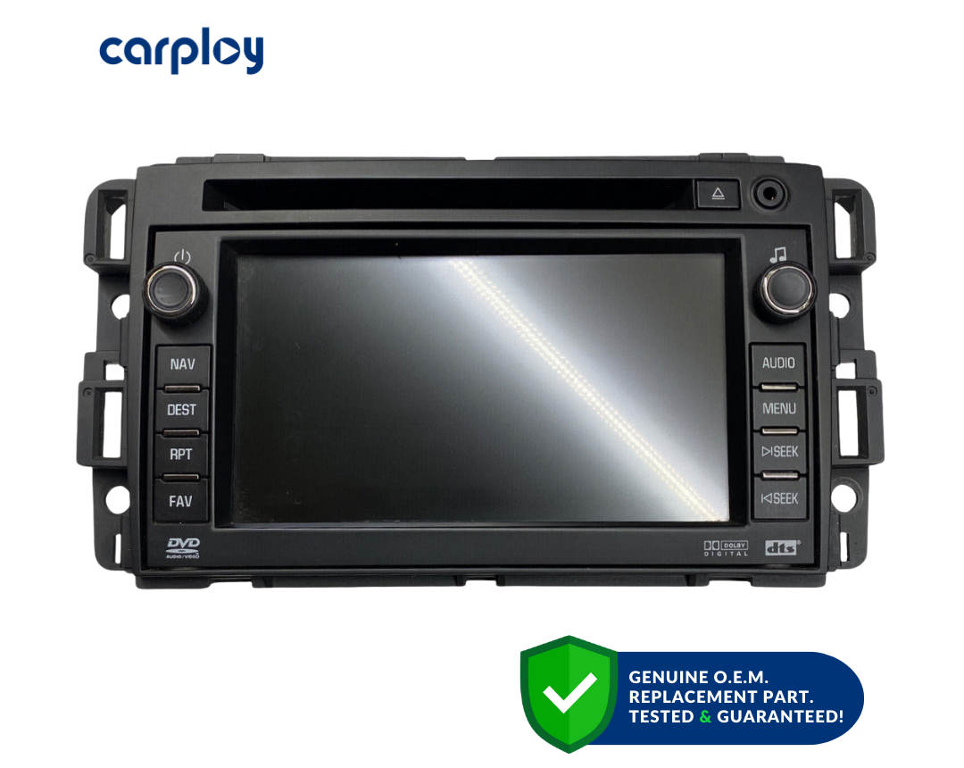 GMS1073 GM GPS Navigation Radio With DVD By Delphi – Red LEDs