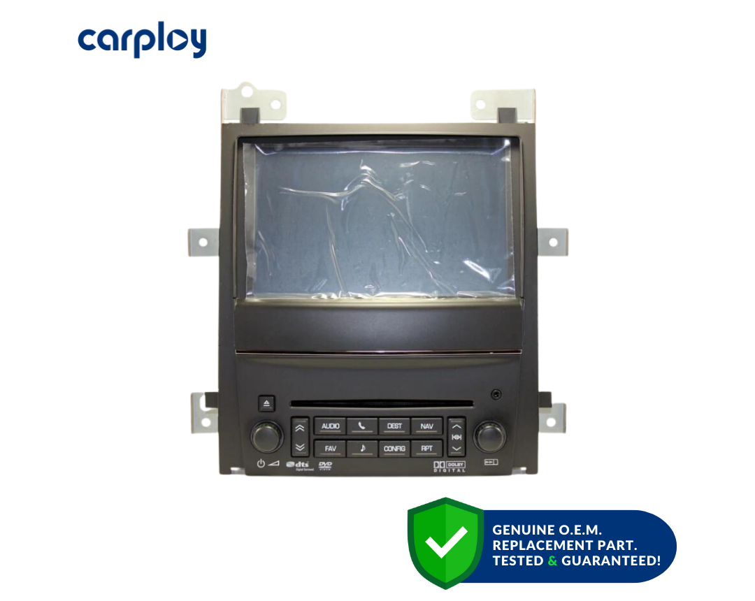 GMS1102 Cadillac Escalade Delphi SuperNav 6CD GPS Navigation Radio Featuring USB Input