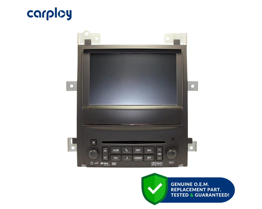 GMS1101 Cadillac Escalade Delphi SuperNav GPS Navigation Multimedia Radio