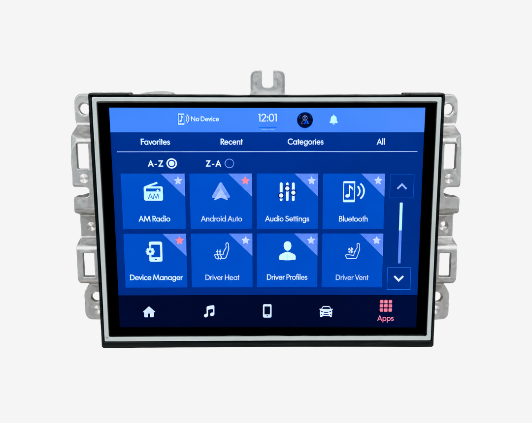 Mopar Uconnect 5 UBD 8.4-Inch Touchscreen
