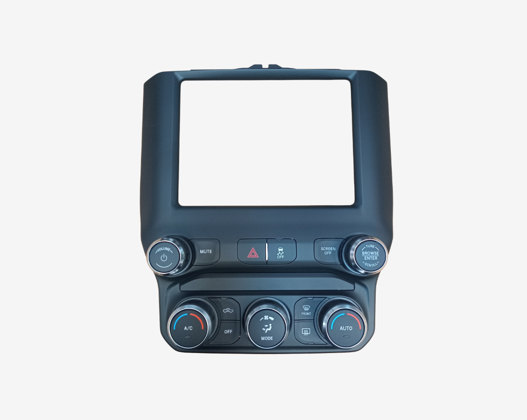 8.4" Ram Truck Heater Control Bezel Trim W/Dual Zone Climate