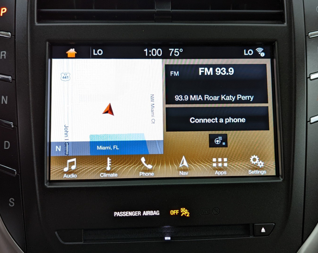 Actualización de navegación para SYNC 3 del Lincoln MKC 2016
