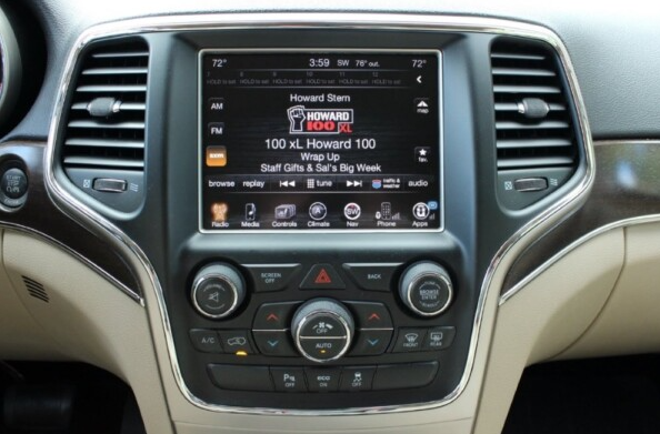 2013–2017 Jeep Grand Cherokee 8.4" Uconnect 3C RA3 to RA4 Navigation Upgrade