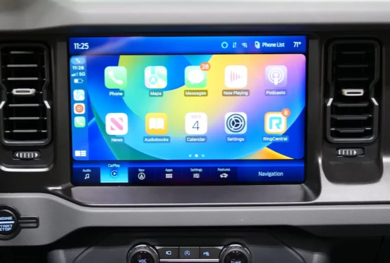 2021–2023 Ford Bronco SYNC 4 Navigation Upgrade (8″ to 12″) with Wireless Apple CarPlay™ and Android Auto™