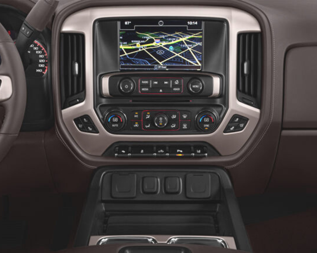 2014-2018 GMC Sierra 1500 2500 3500 HD 4" to 8" Touchscreen Radio Upgrade