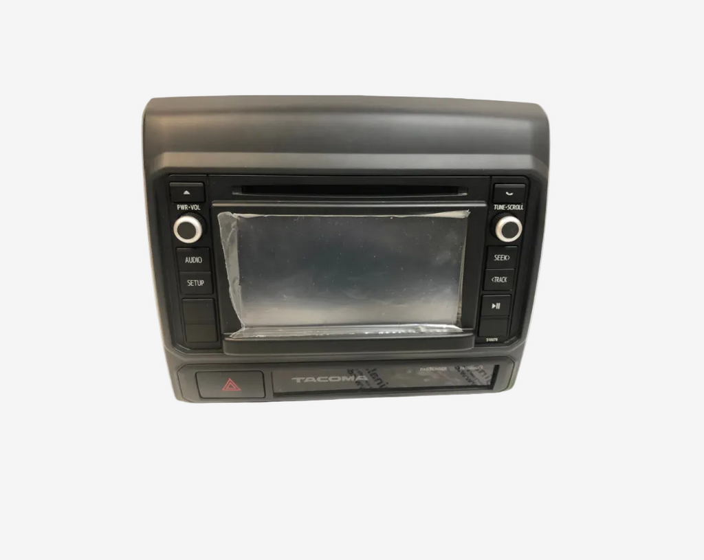 Toyota Tacoma 2014-2019 OEM Factory Radio AM FM MP3 Reproductor de CD Bluetooth Receptor con bisel