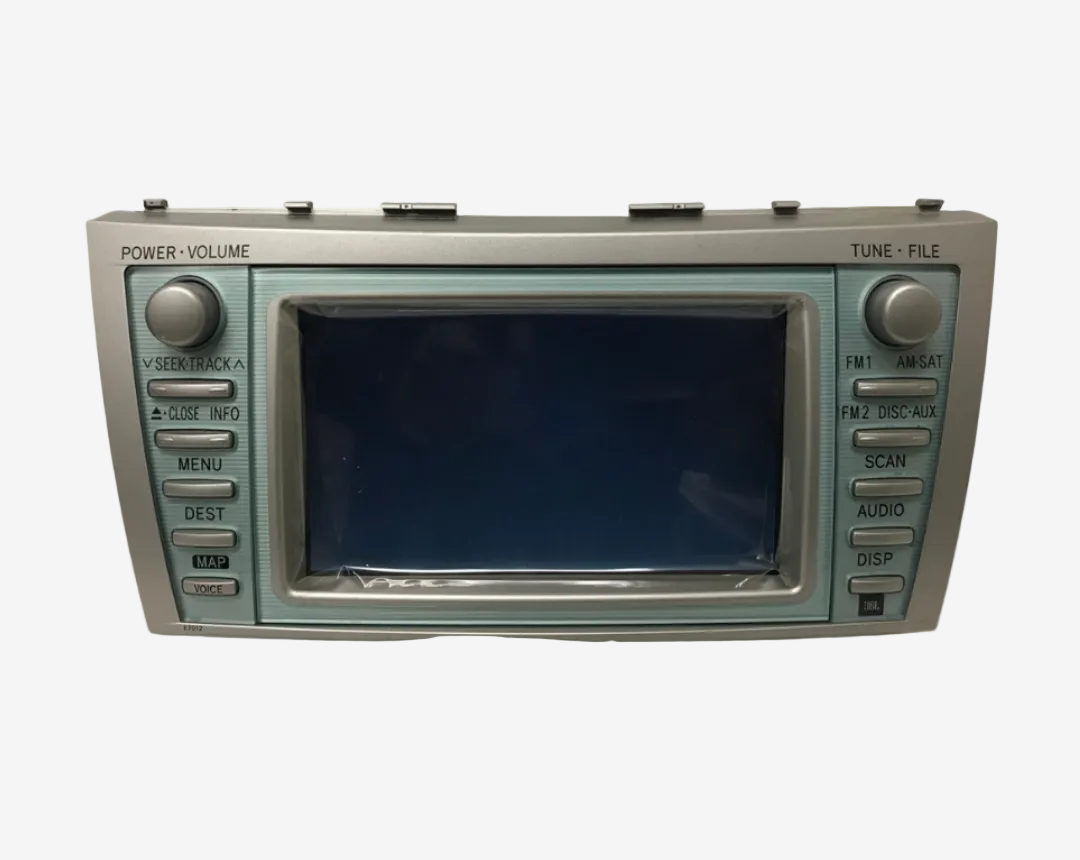 TYS1073 2007-2009 Toyota Camry OEM Navigation AM FM Radio Stereo JBL Display Touch Screen Receiver E7012