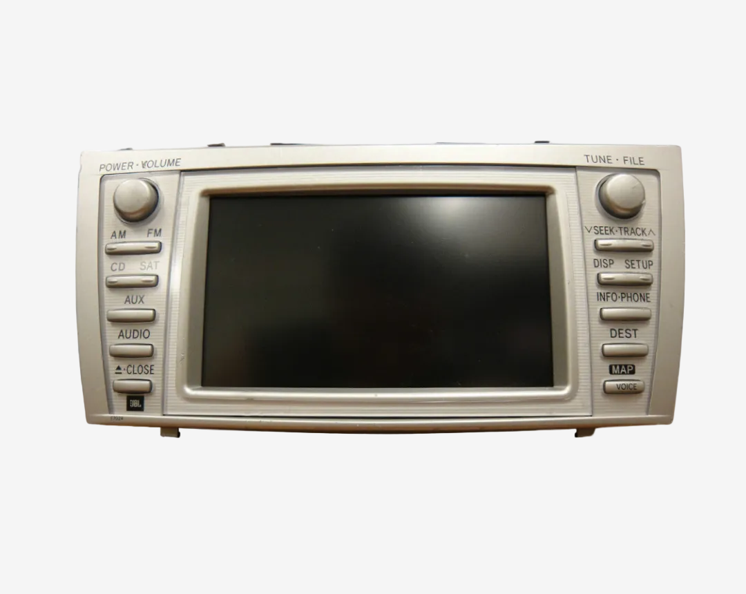 TYS1102 2010-2011 Toyota Camry OEM JBL Navigation GPS System Radio Stereo 4 Disc Changer CD Player E7024