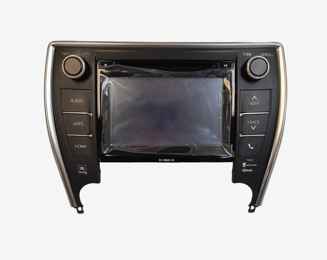 2015-2017 Toyota Camry OEM AM FM XM HD Touch Screen JBL Radio Gracenote P11223