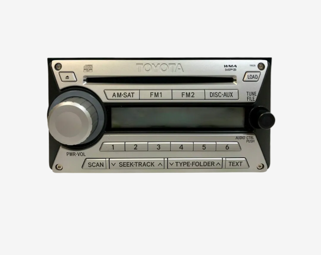 TYS1072 2007-2010 Toyota FJ Cruiser OEM Satellite Radio Stereo 6 Disc Changer MP3 CD Player (2)