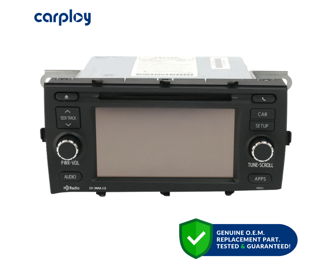 T-DSP-PRSC-1314 2013-2014 Toyota Prius C OEM Navigation GPS Radio CD Player 100023 (2)