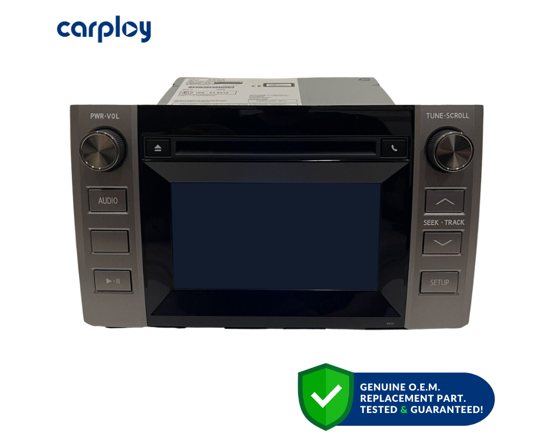 2014-2016 Toyota Tundra OEM Single CD AM FM Touch Screen Radio Receiver 510113