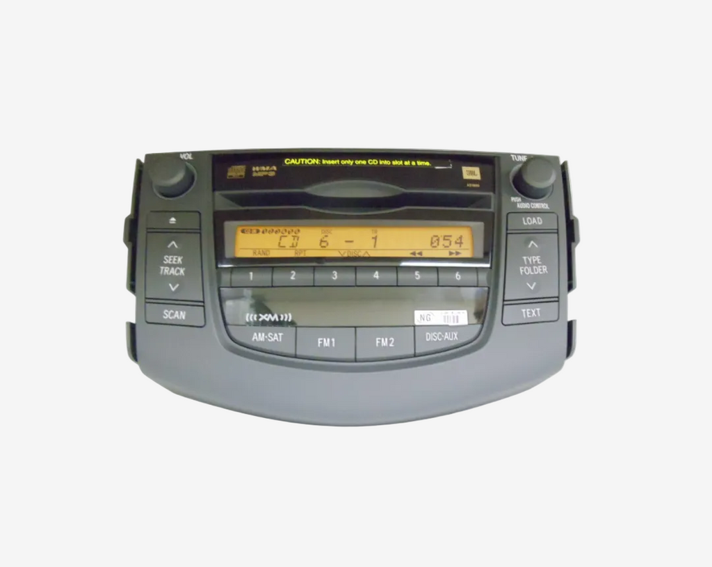 2006-2011 Toyota RAV4 OEM JBL Satellite AM FM XM Radio 6 Disc Changer MP3 CD Player A51881