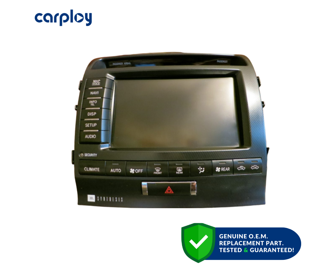 TYS1101 2010-2011 Toyota Land Cruiser OEM HDD Multi Information Navigation Radio Touch Screen Display Monitor