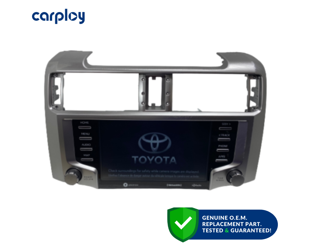 TYS1201 2020-2022 Toyota 4Runner Gracenote SAT Radio Display And Receiver Touch Screen Navigation