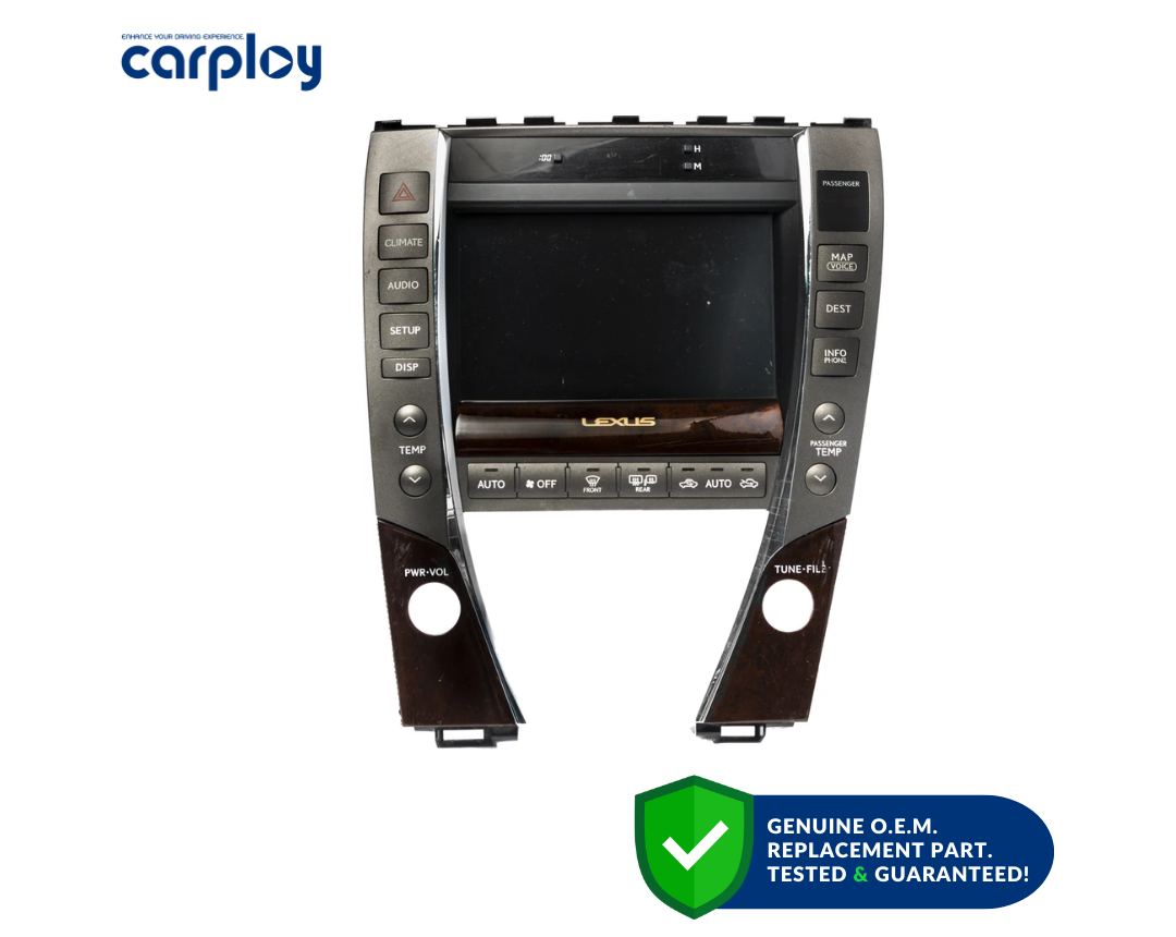TYS1106 2010-2012 Lexus ES350 AM FM Radio Navi Climate Control