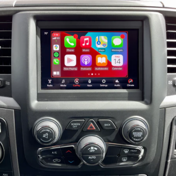 Ram Factory Radio Upgrades - CarPlay