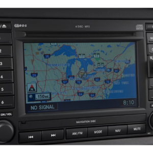 2005-2007 Jeep Grand Cherokee GPS Navigation REC Radio